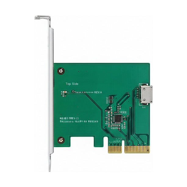 PCI Express x4 Karte zu 1 x extern OCuLink SFF-8612 - Low Profile Formfaktor