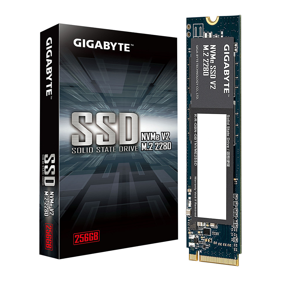 M.2 256GB Gigabyte NVMe V2 M.2 PCI-E