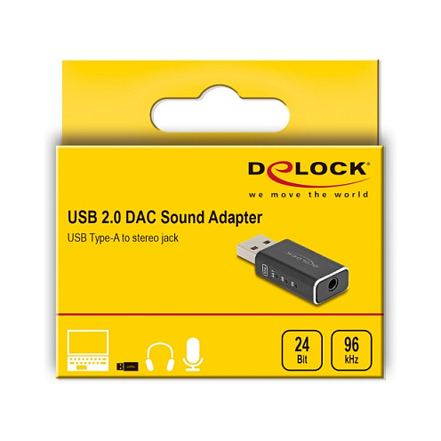 USB Gaming DAC 24 Bit / 96 kHz High Res Audio