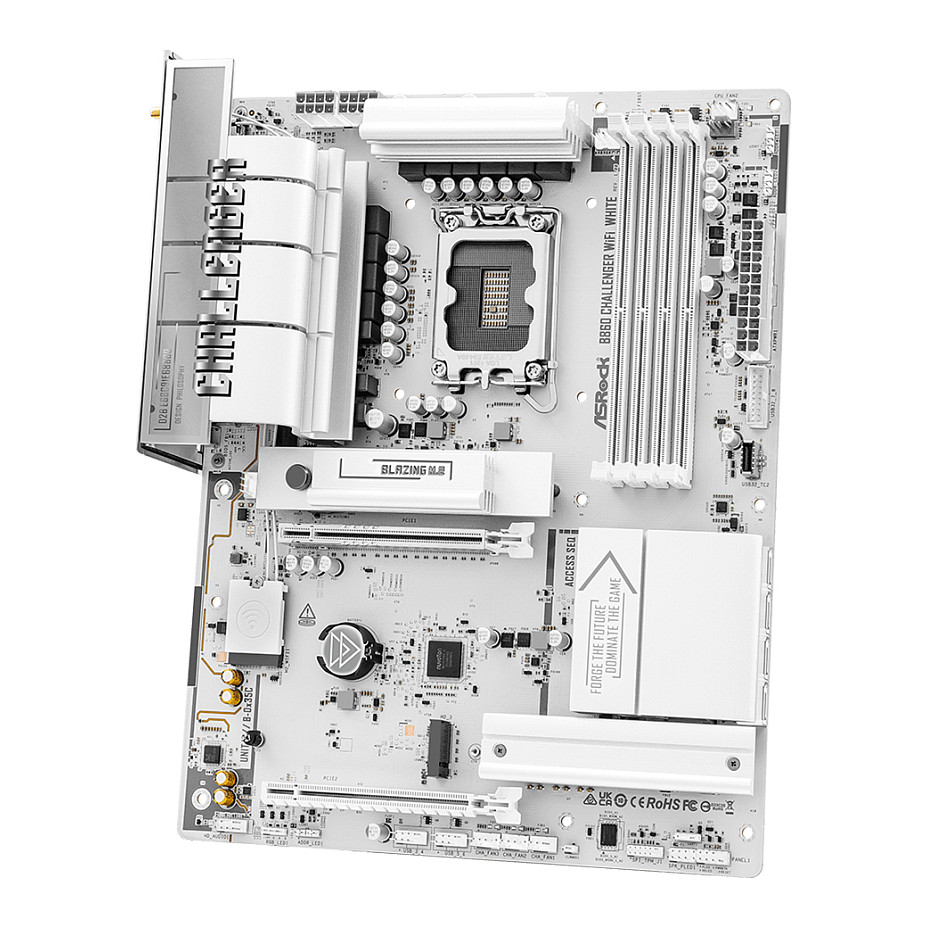 ASROCK B860 Challenger WiFi DDR5 Intel S1851 White retail