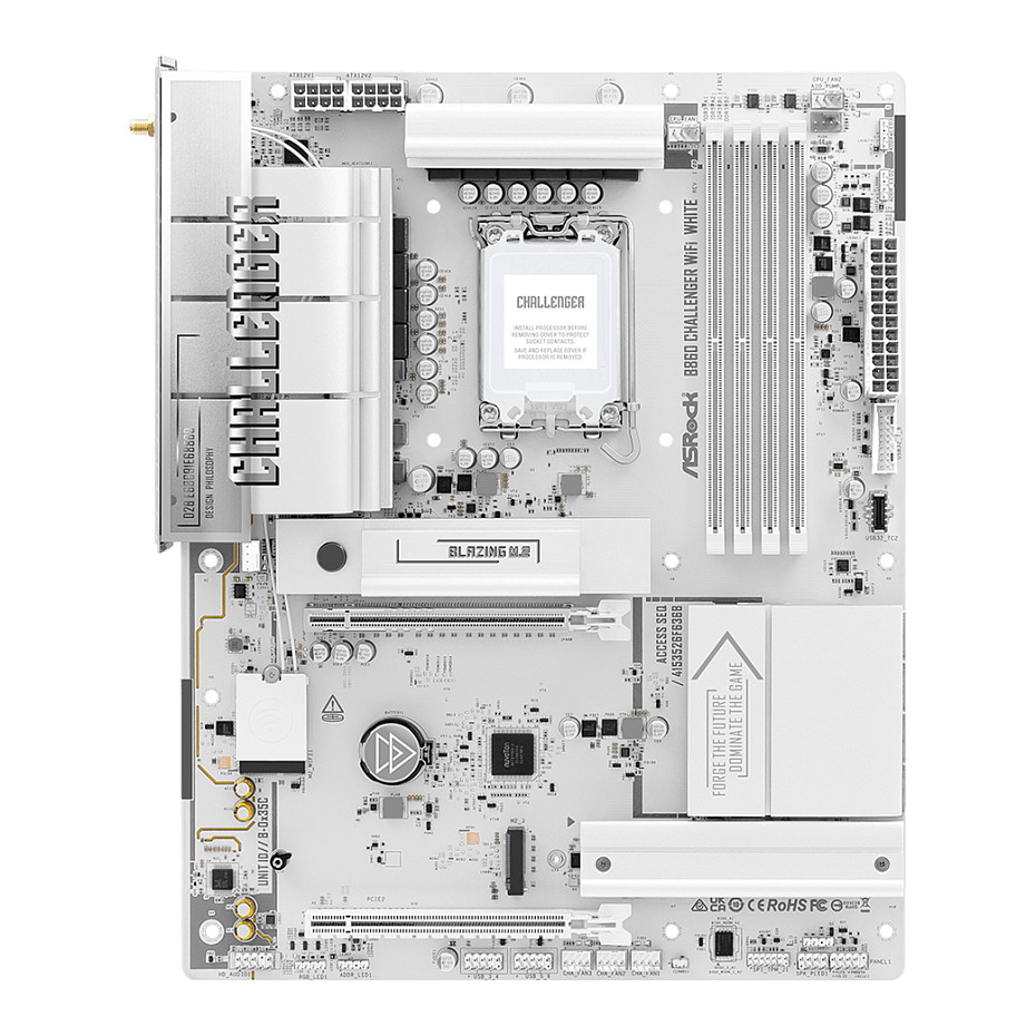 ASROCK B860 Challenger WiFi DDR5 Intel S1851 White retail