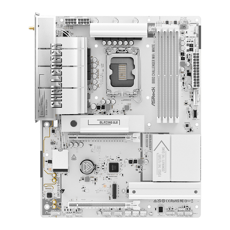 ASROCK B860 Challenger WiFi DDR5 Intel S1851 White retail