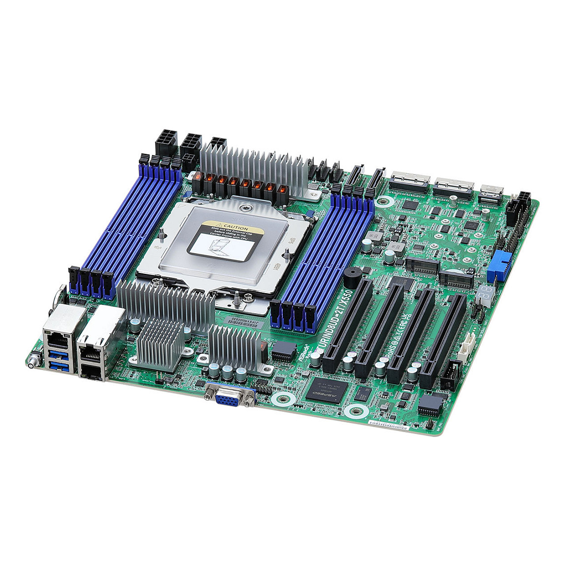 ASRock Mainboard TURIND8UD-2T/X550 Deep Micro-ATX Sockel SP5 Single