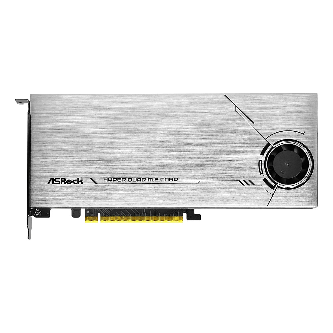 ASRock Hyper Quad M.2 Card PCIe Gen4 x16 für 4x SSD