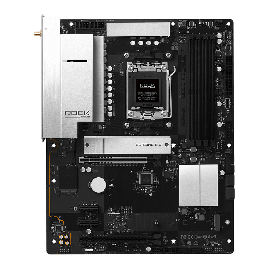 ASRock B850 Rock WiFi7 AM5 ATX HDMI/USB-C