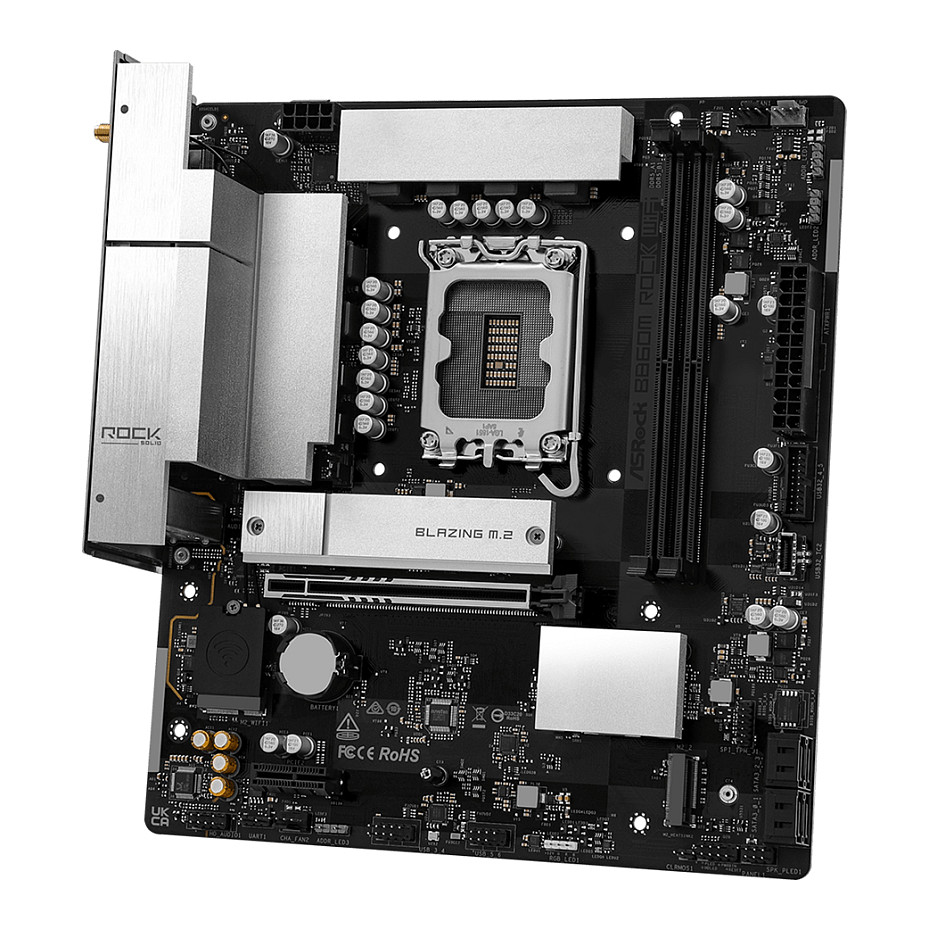ASRock B860M Rock Wifi 1851 mATX HDMI/DP DDR5