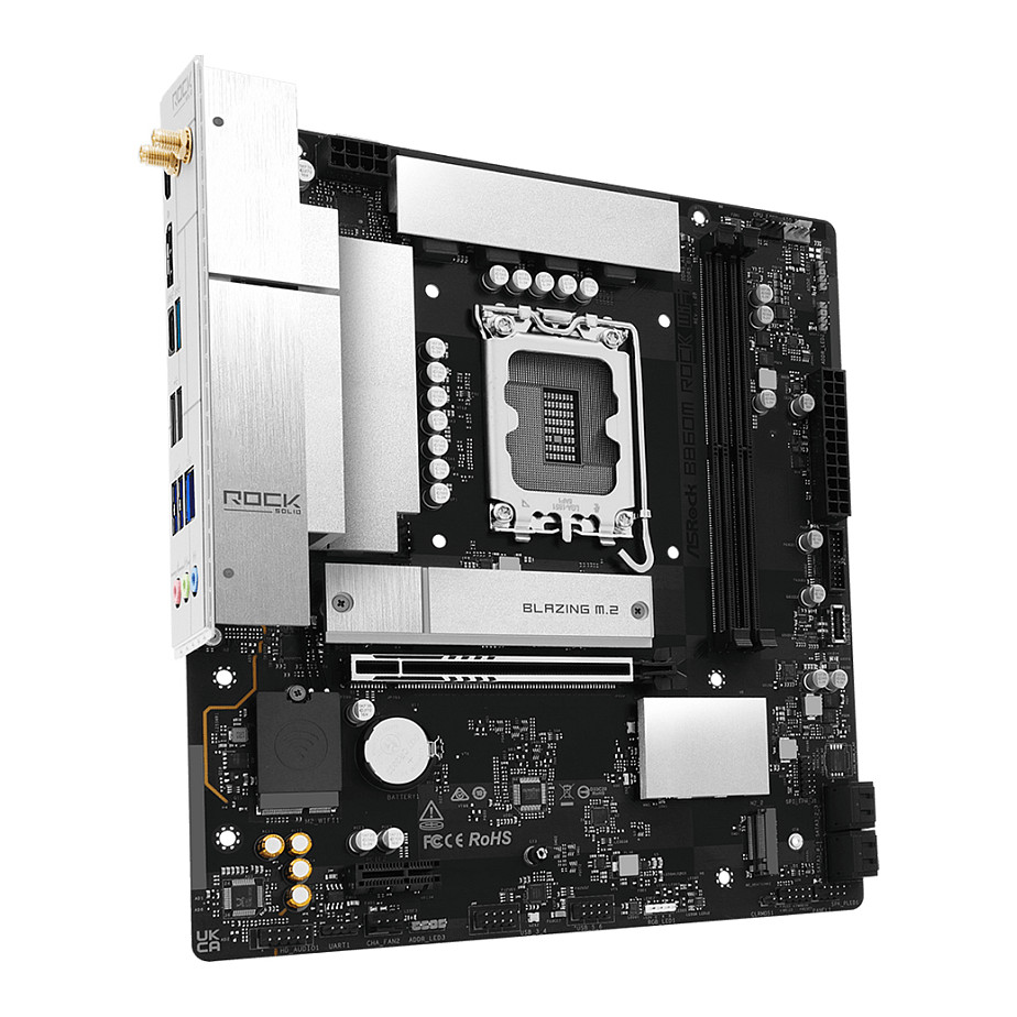 ASRock B860M Rock Wifi 1851 mATX HDMI/DP DDR5
