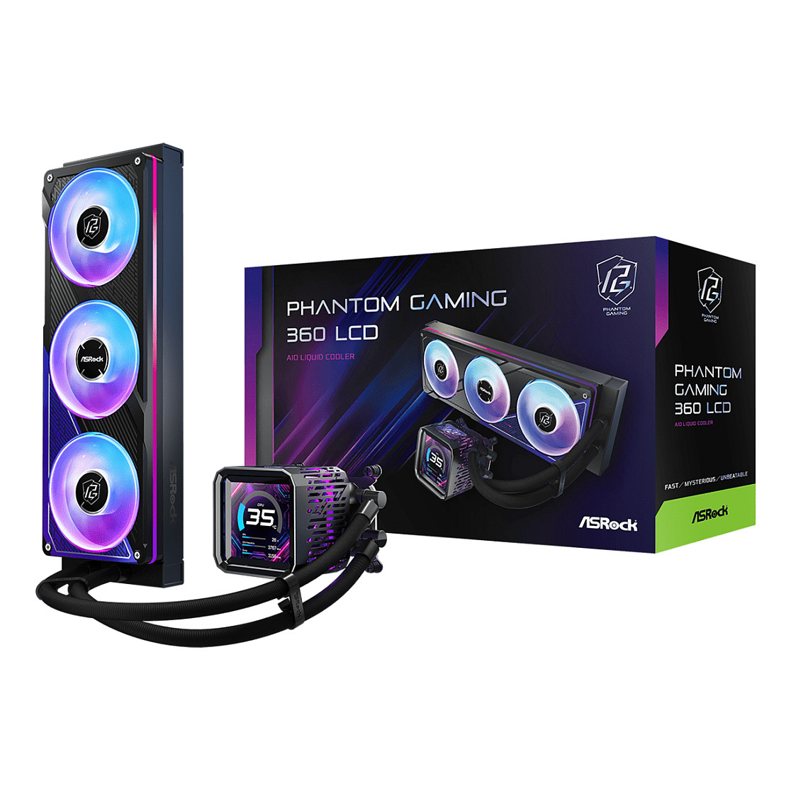 K ASRock Phantom Gaming 360 LCD