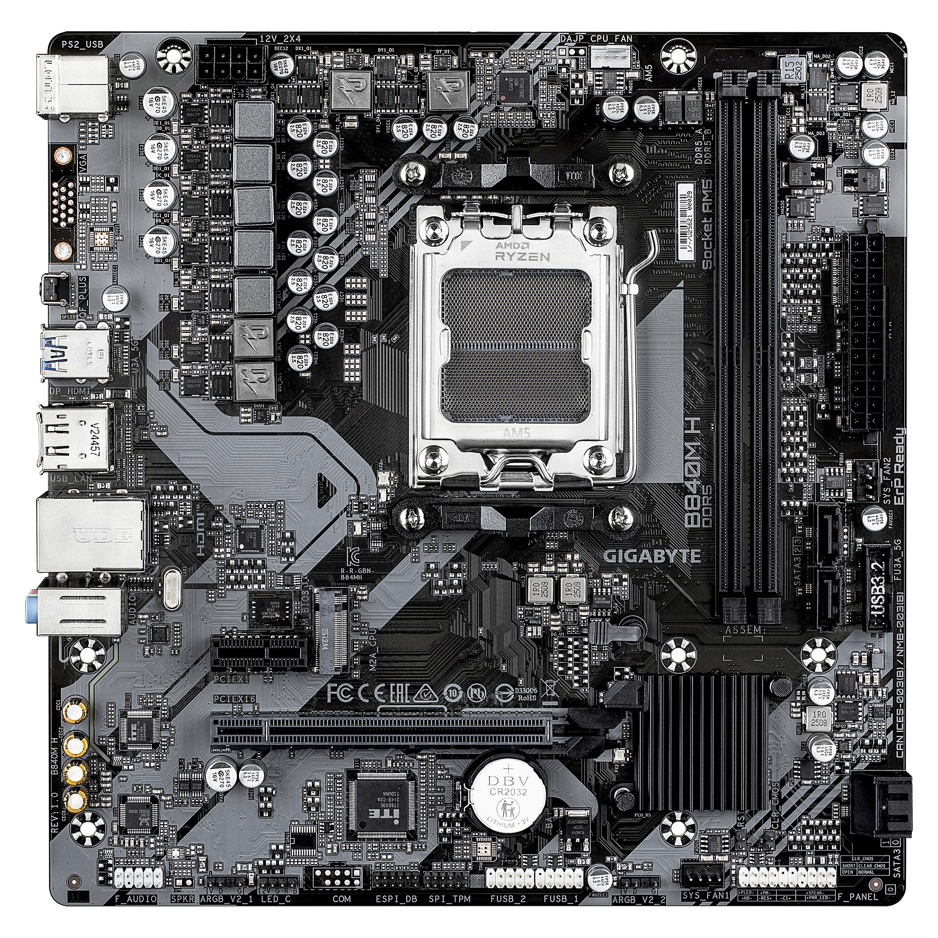 Gigabyte B840M H (AM5) (D)