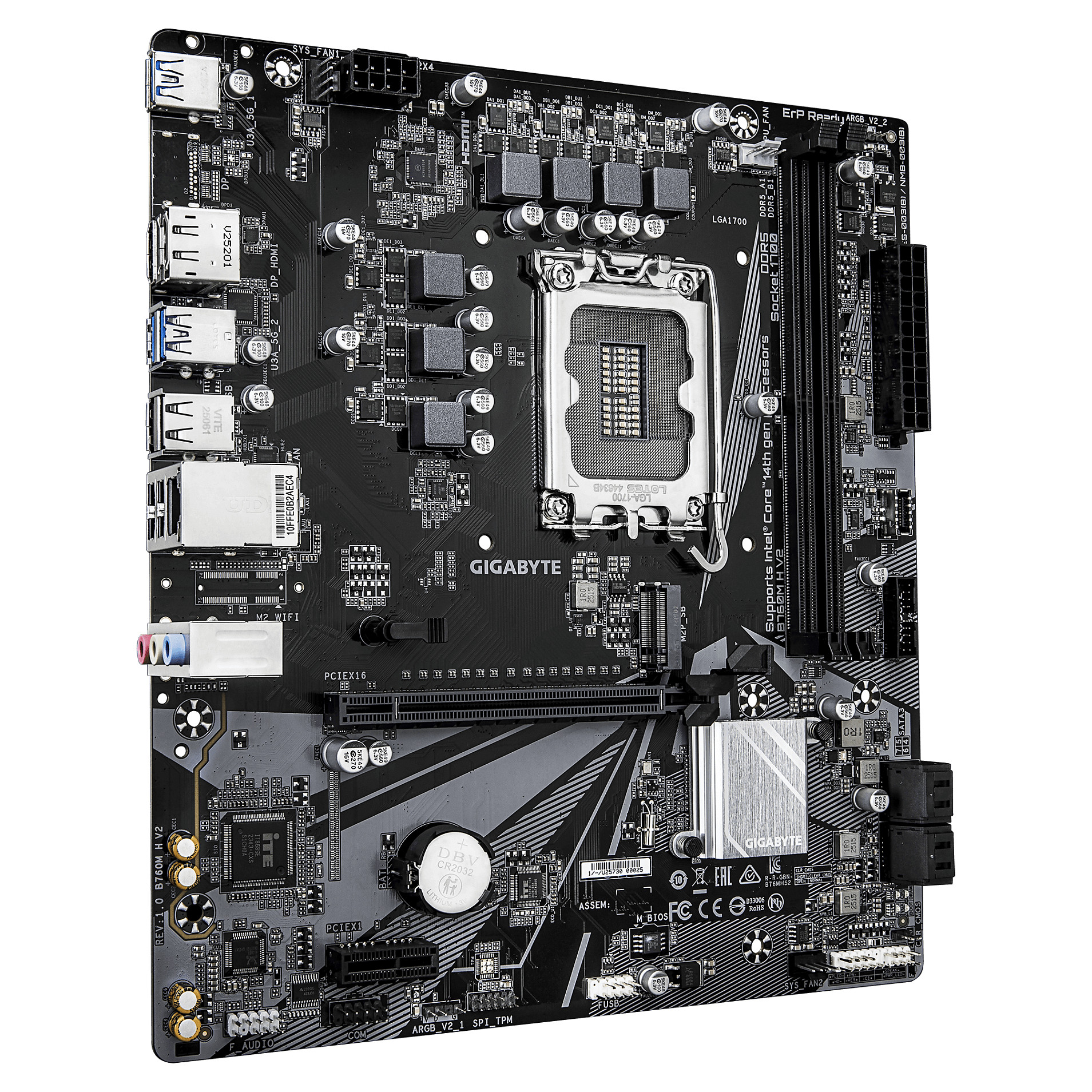 Gigabyte B760M H V2 (1700) (D)