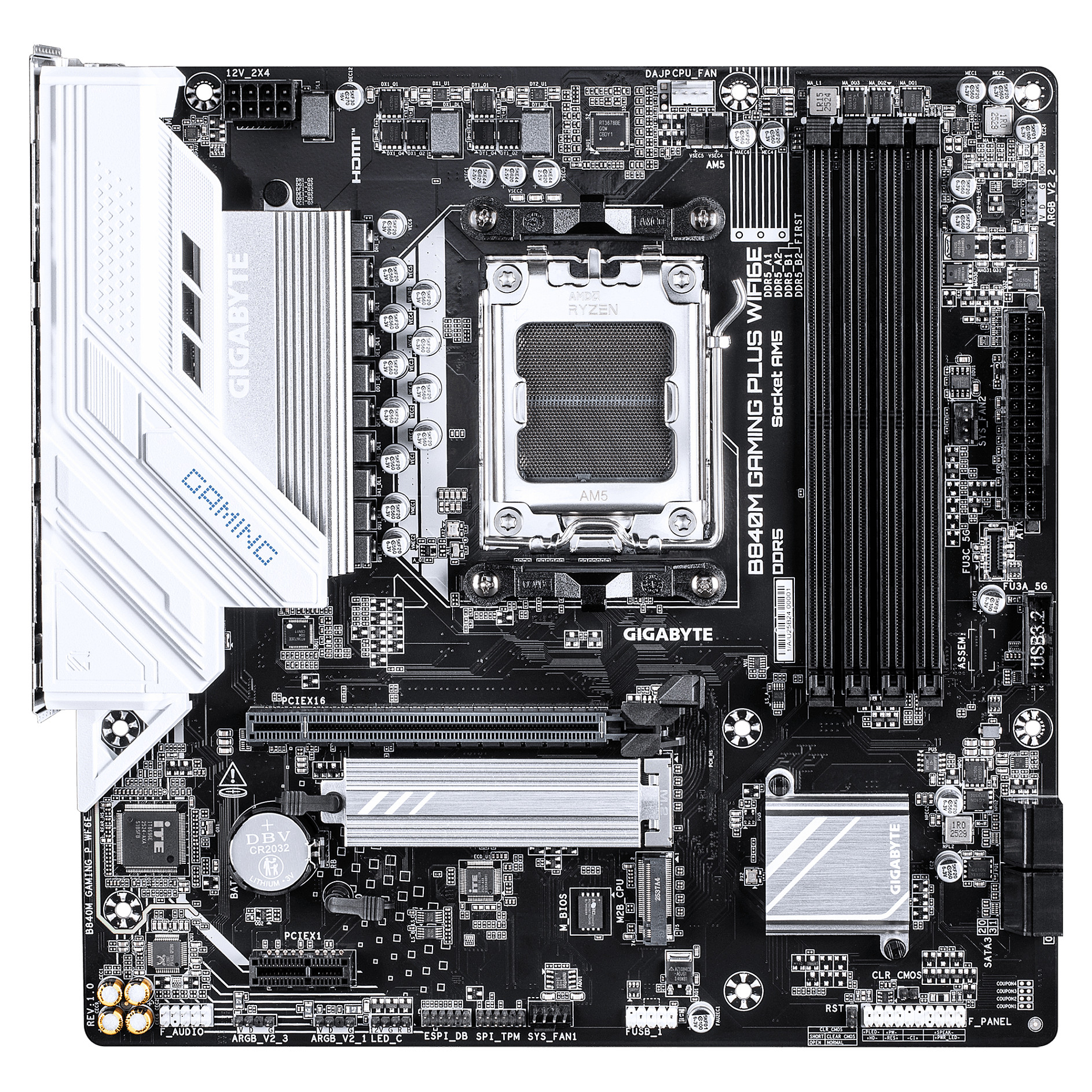 Gigabyte B840M Gaming P WF6E (AM5) (D)