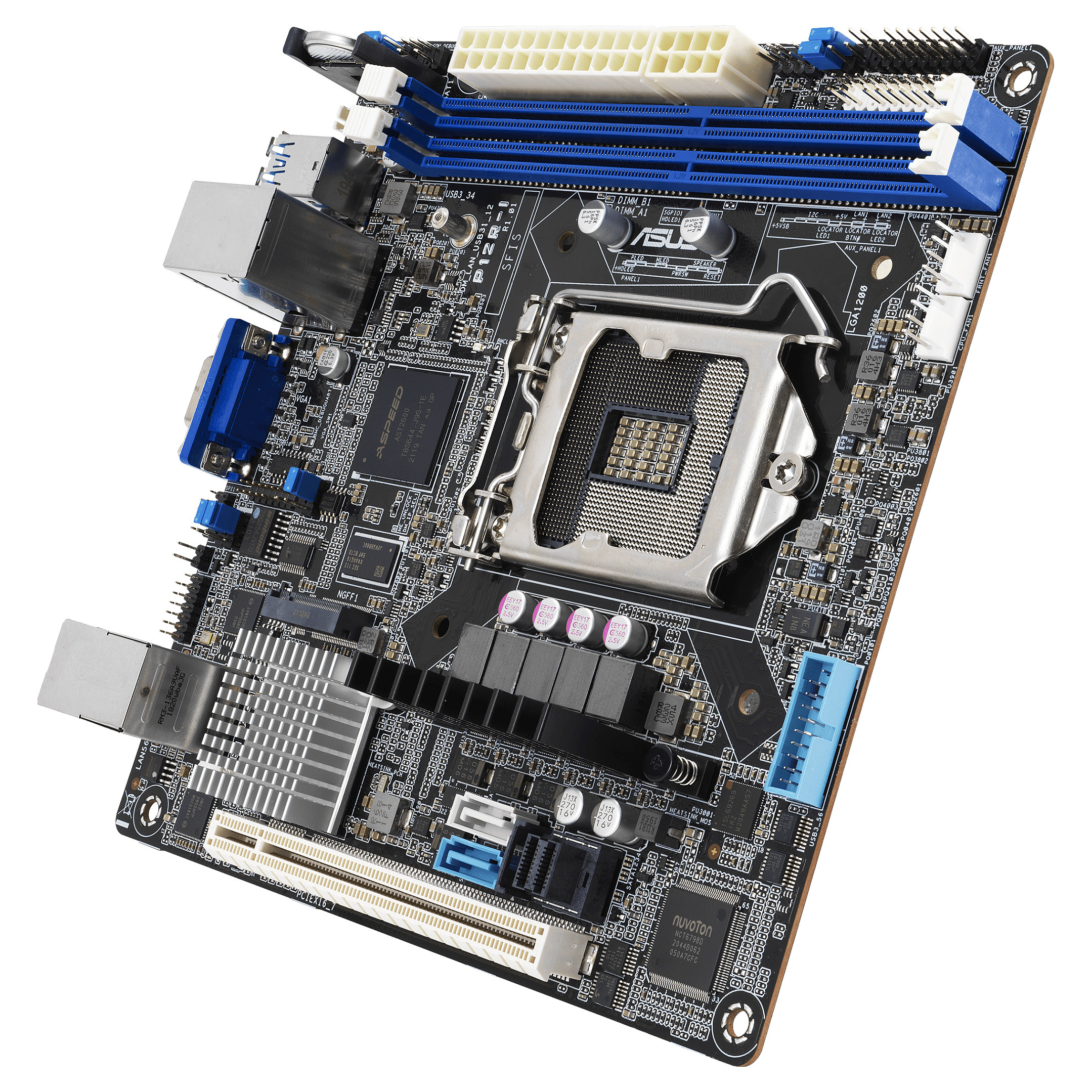 Mainboard P12R-I mini-ITX Sockel 1200 Retail