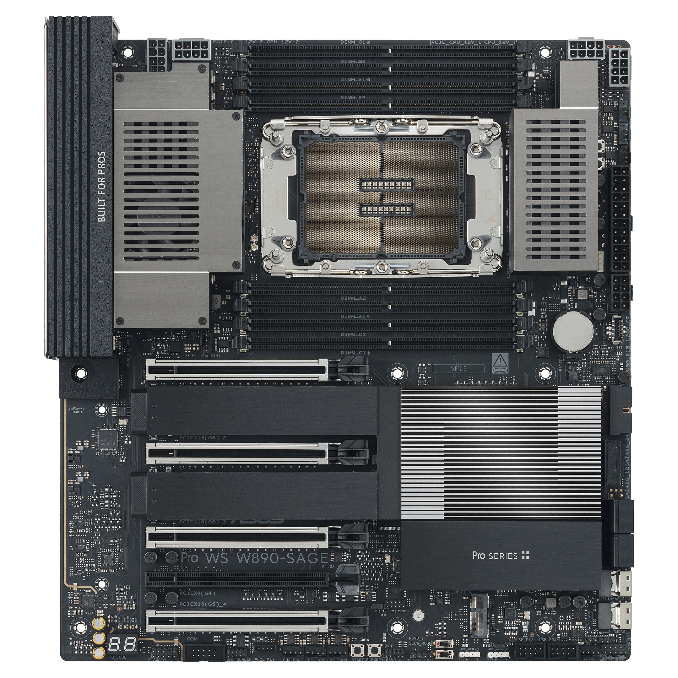 PRO WS W890E-SAGE (INTEL,4710,DDR5,EBB)