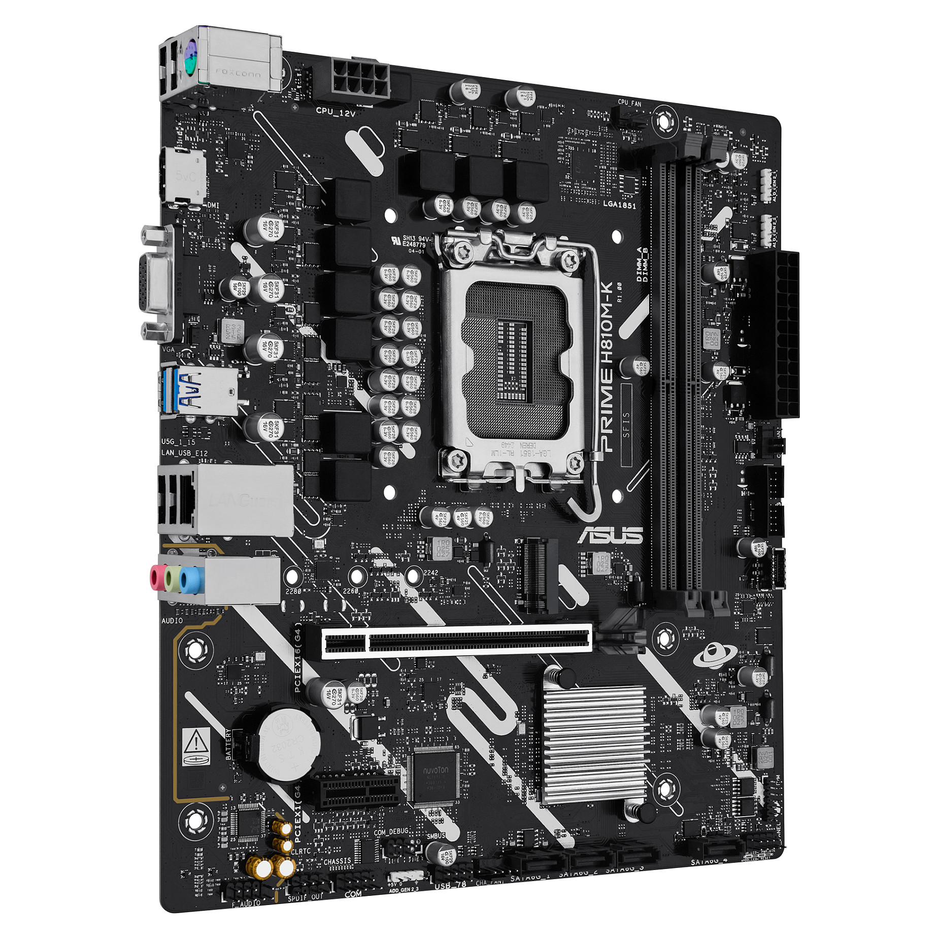 ASUS PRIME H810M-K-mATX Mainboard Sockel 1851 HDMI/VGA