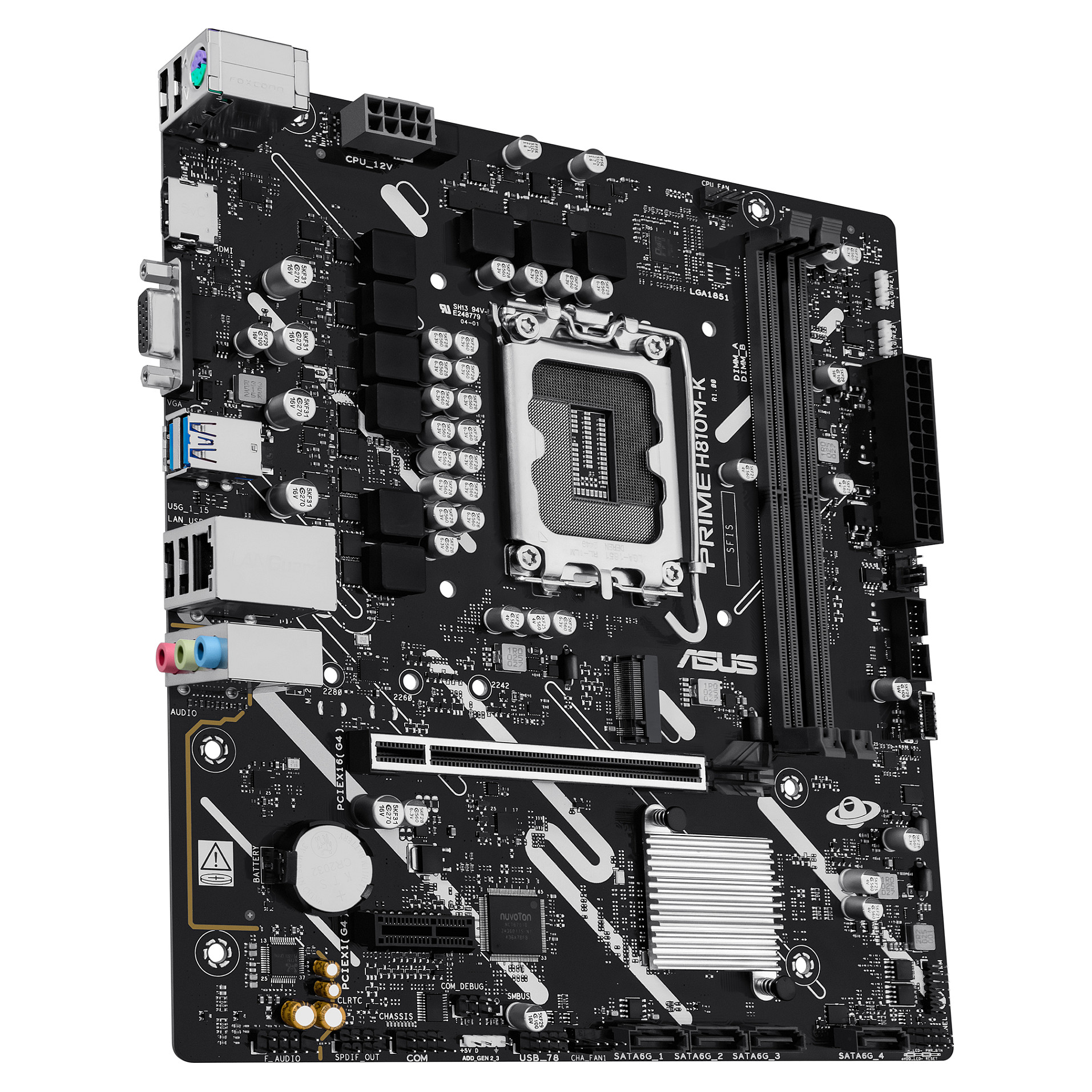 ASUS PRIME H810M-K-mATX Mainboard Sockel 1851 HDMI/VGA