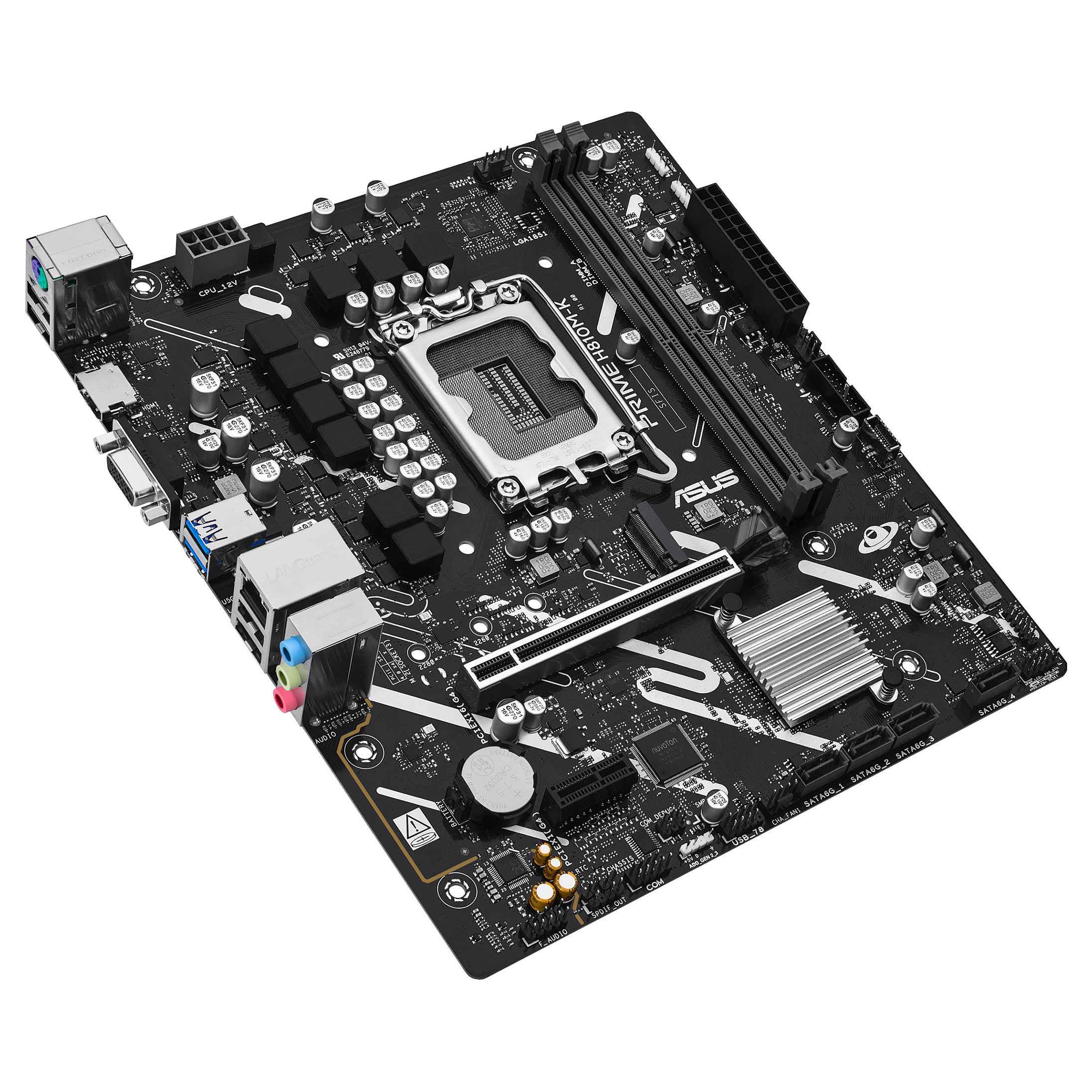 ASUS PRIME H810M-K-mATX Mainboard Sockel 1851 HDMI/VGA
