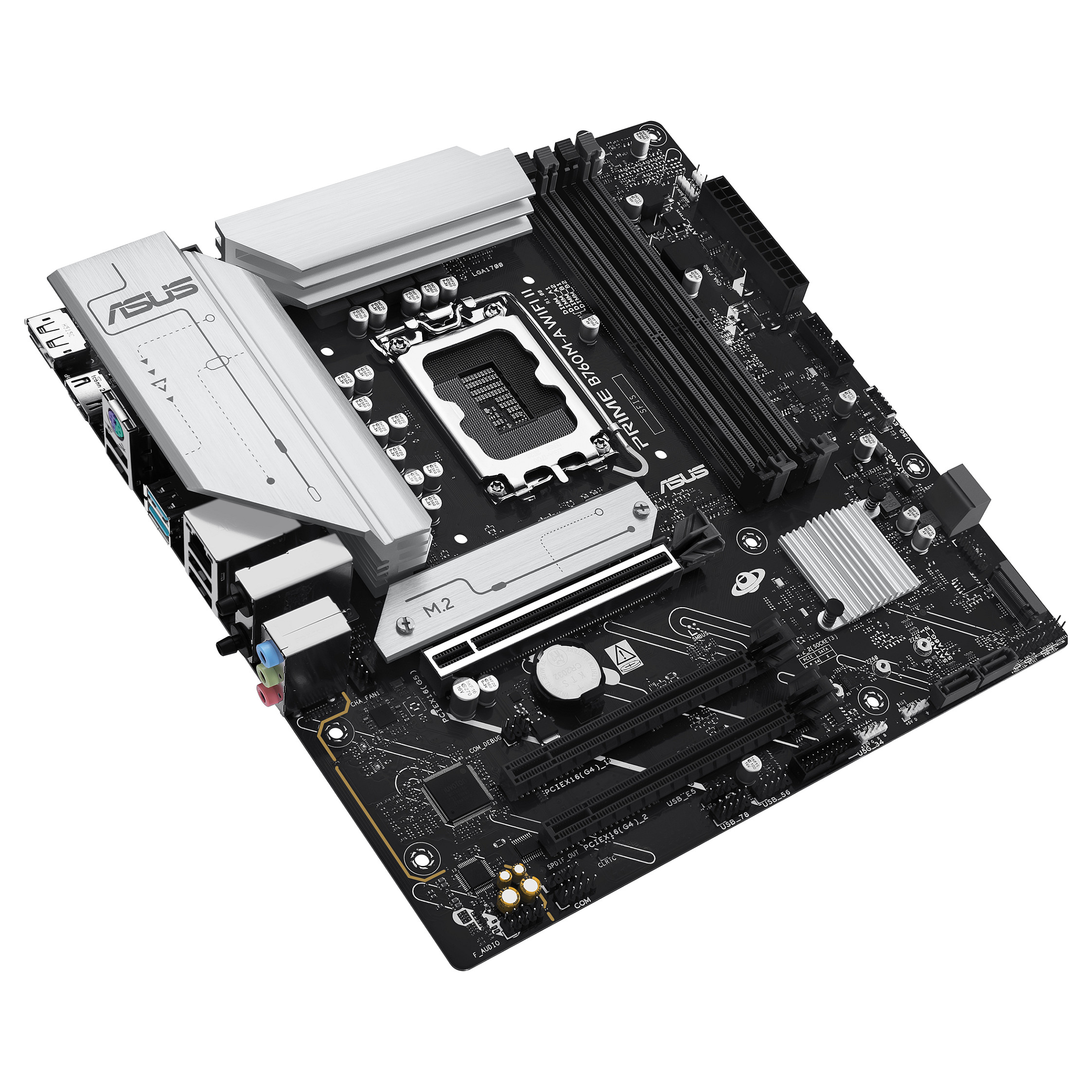 ASUS PRIME B760M-A WiFi II-mATX Mainboard Sockel 1700 HDMI/DP