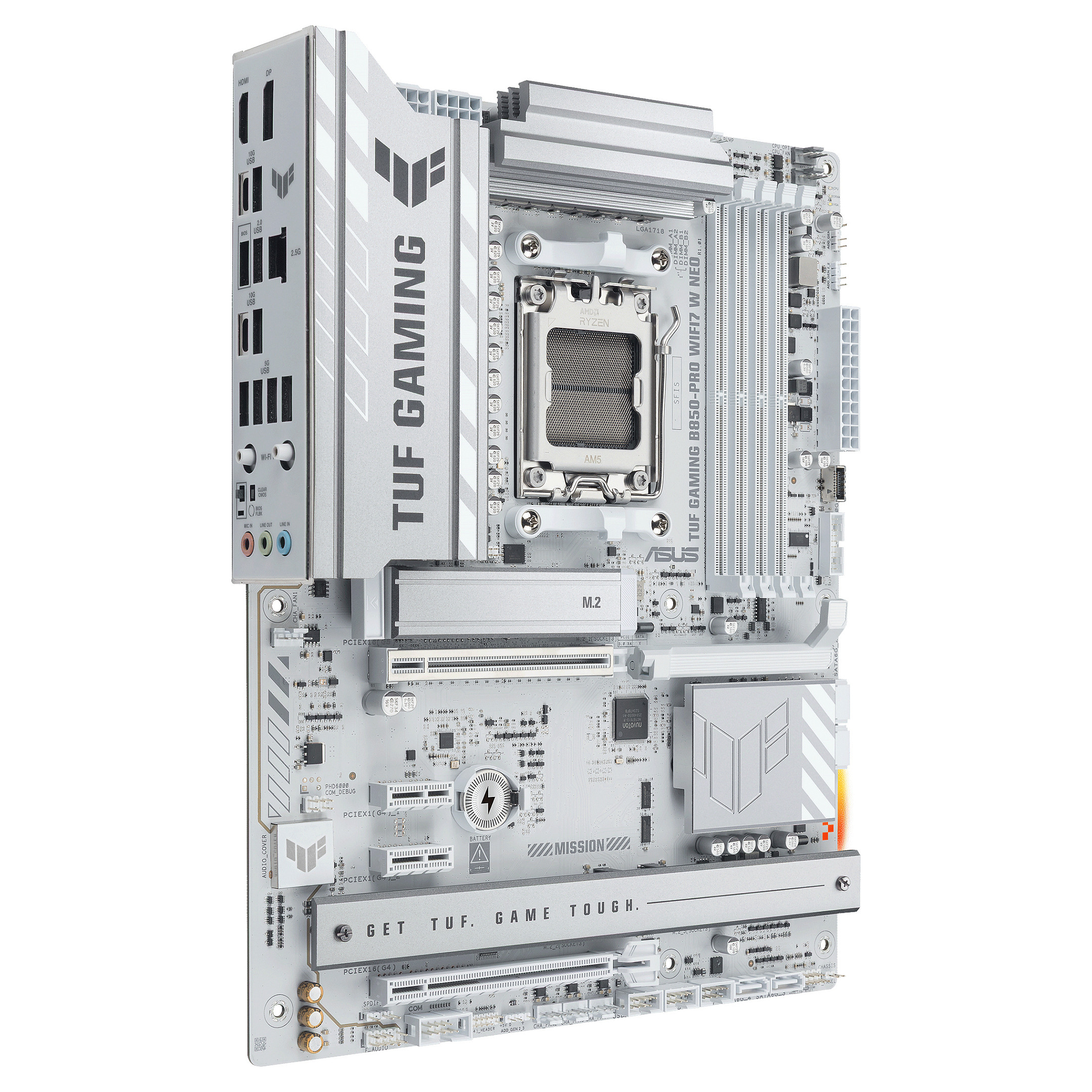 ASUS TUF GAMING B850-PRO WIFI7 W NEO (AMD,AM5,DDR5,ATX)