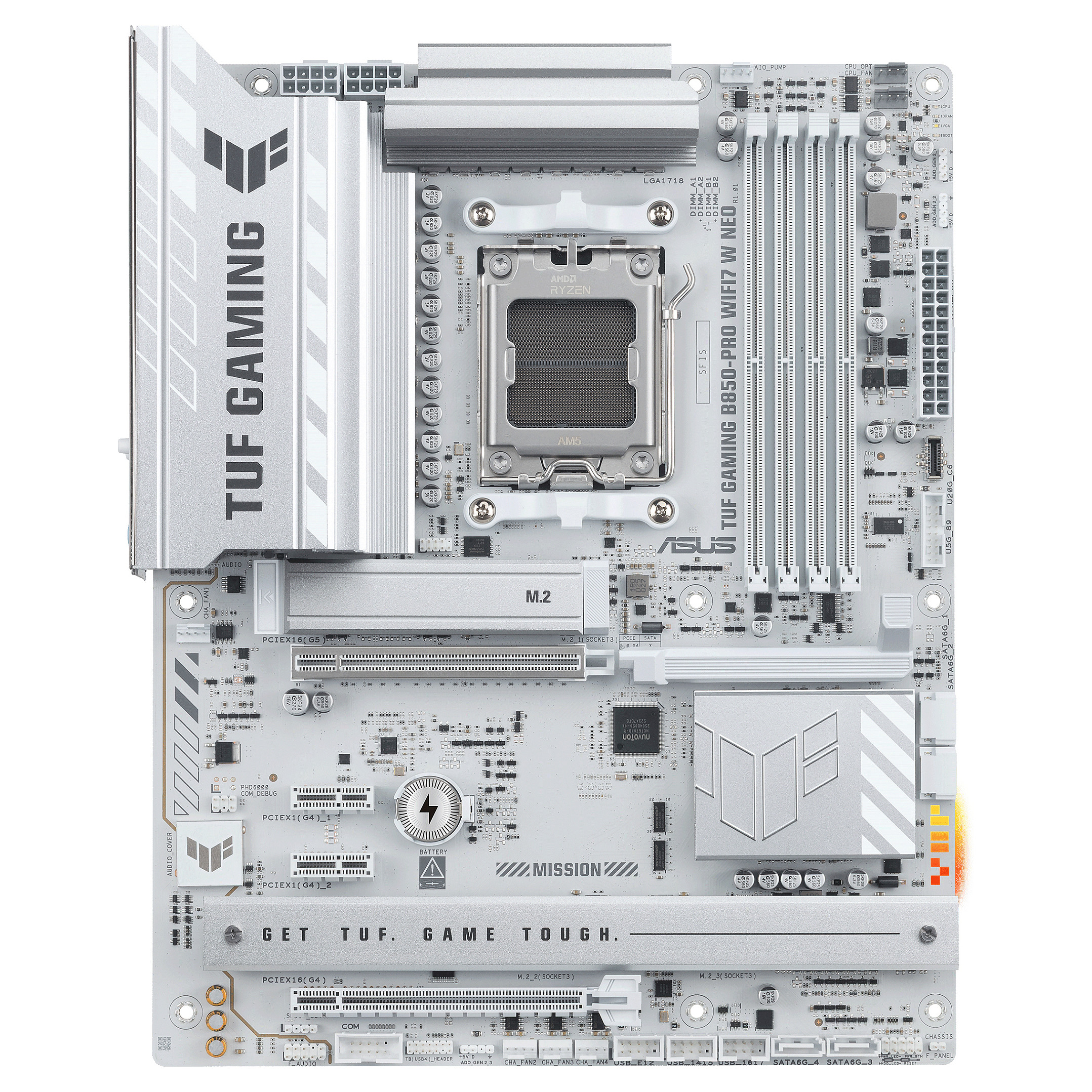 ASUS TUF GAMING B850-PRO WIFI7 W NEO (AMD,AM5,DDR5,ATX)