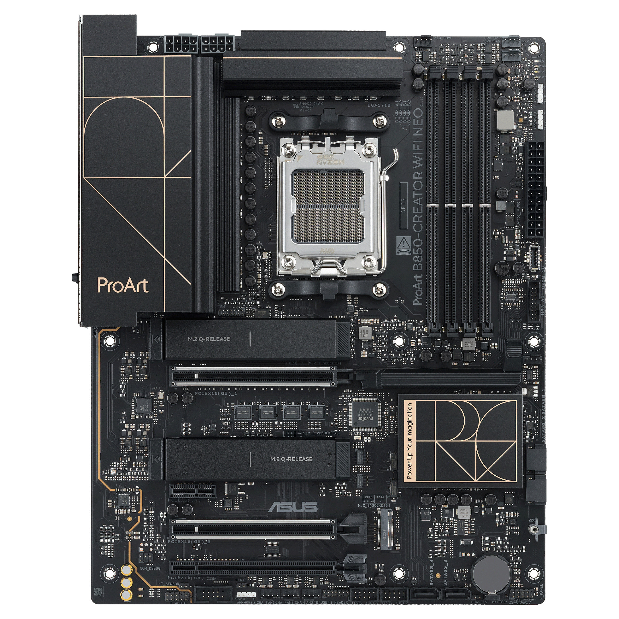 ASUS PROART B850-CREATOR WIFI NEO (AMD,AM5,DDR5,ATX)