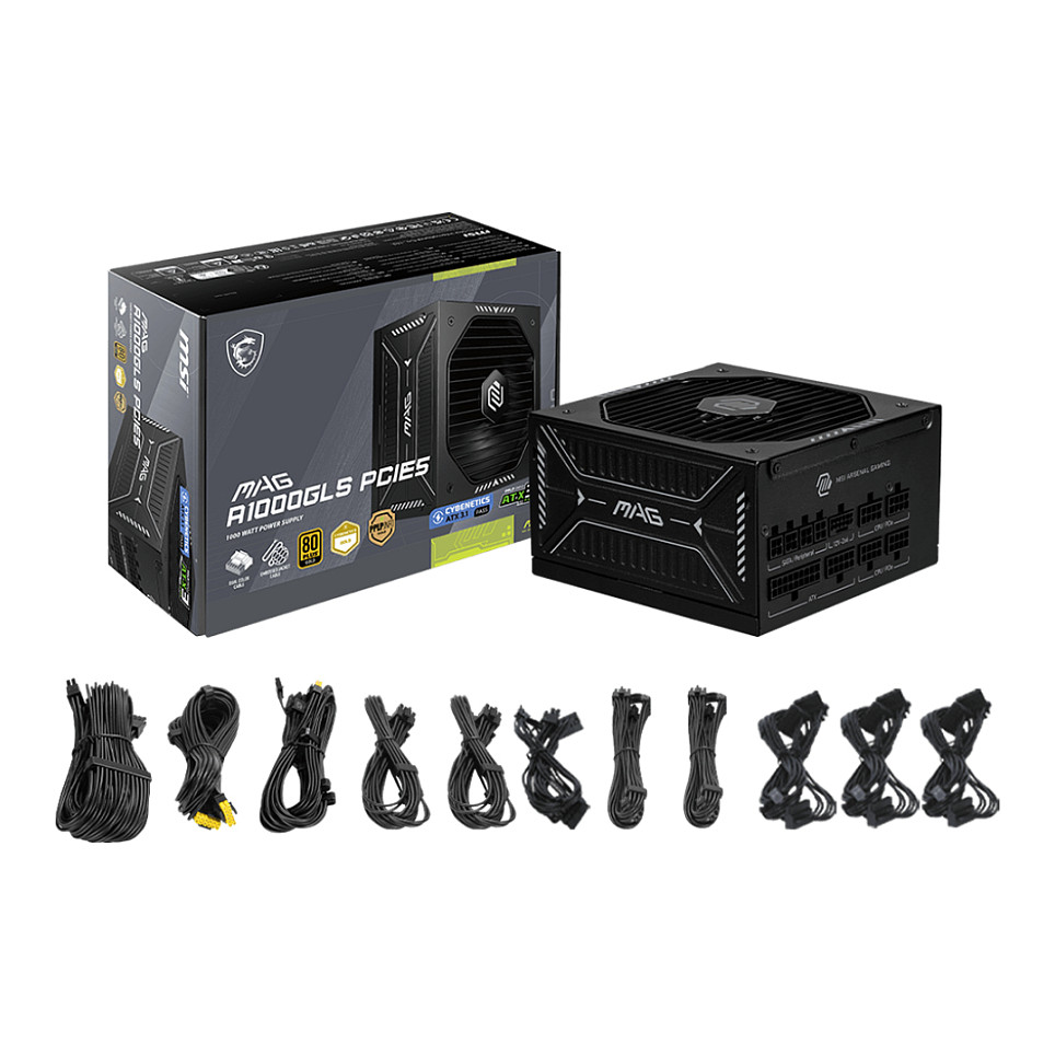 1000W MSI Netzteil MAG A1000GLS PCIE5