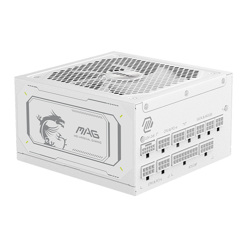 1000W MSI Netzteil MAG A1000GL White PCIE5