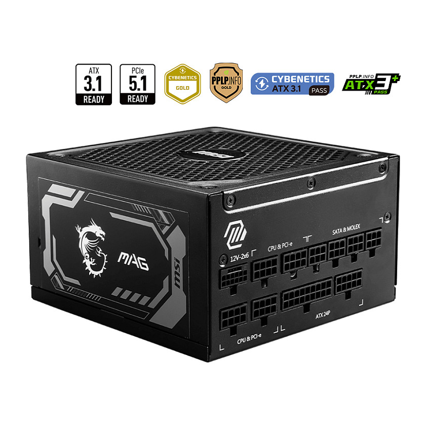 1000W MSI Netzteil MAG A1000GL PCIE5