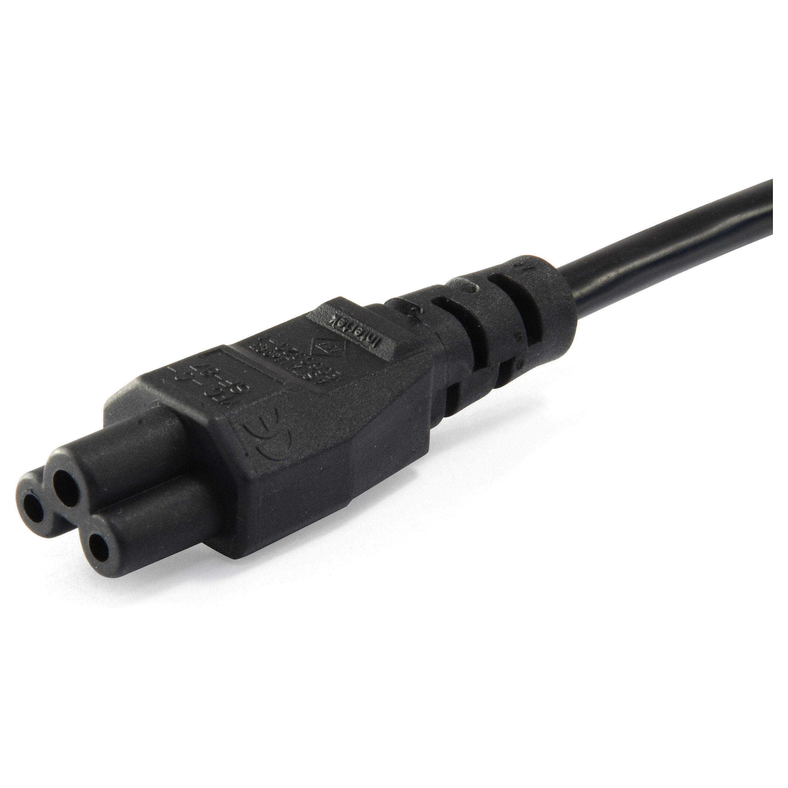 Equip Stromkabel CEE 7/7 ->C5 St/Bu schwarz 1.80m PVC Polybeutel