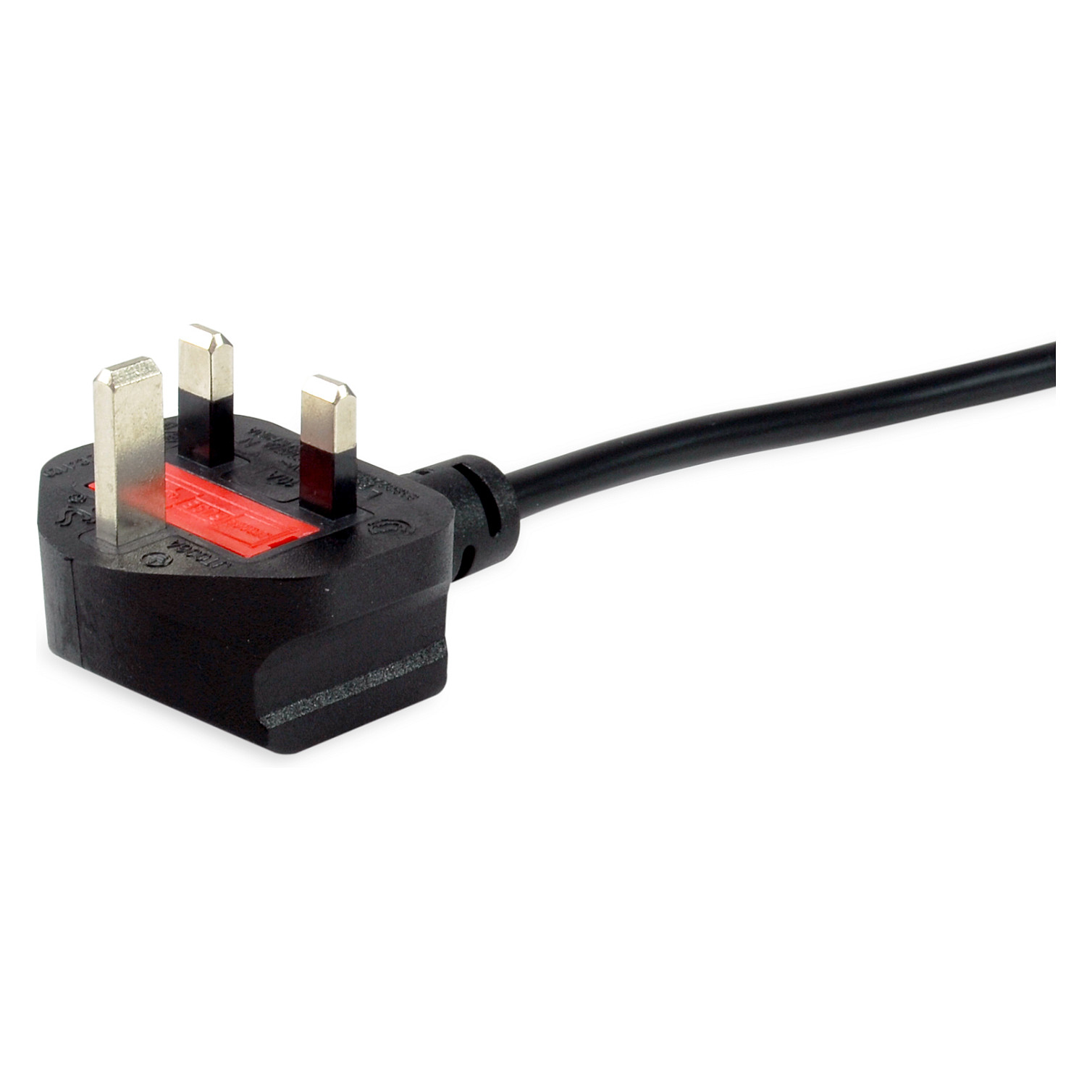 Equip Stromkabel UK-BS1363 ->C13 St/Bu schwarz 2.00m PVC Polybeutel