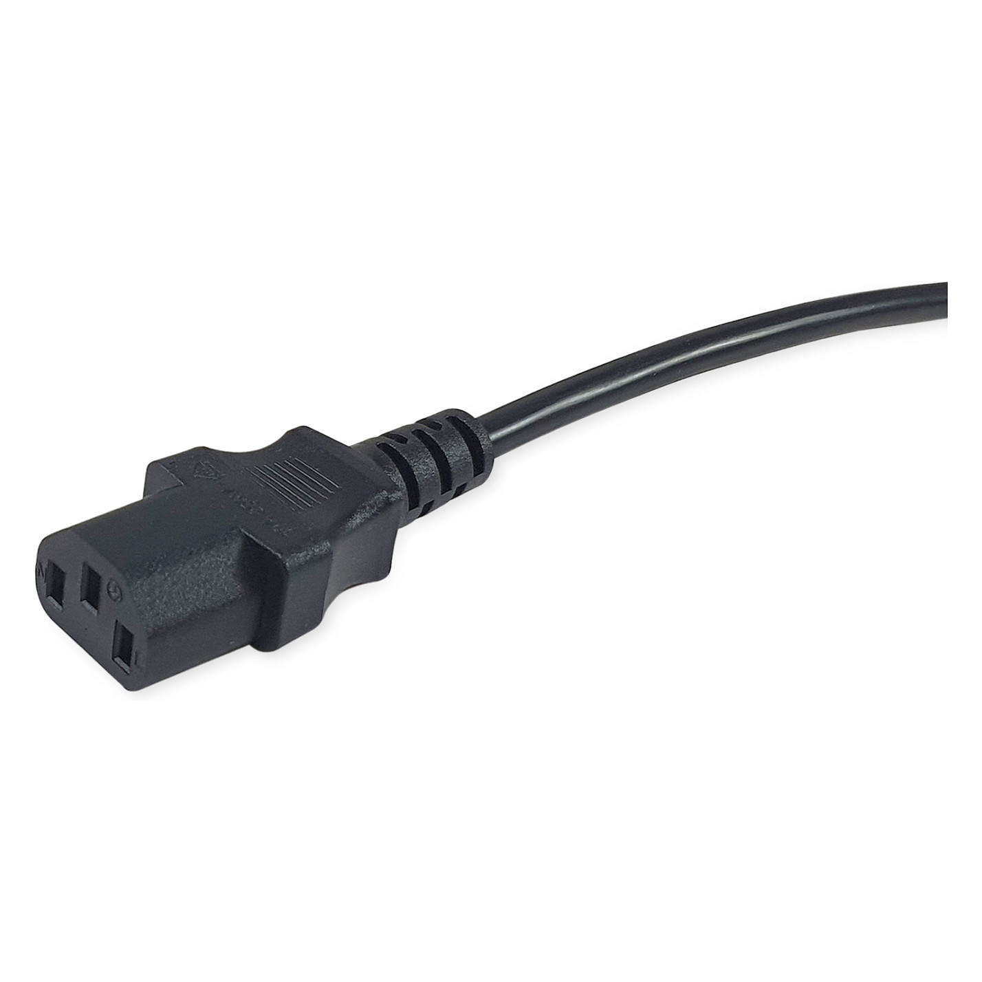 Equip Stromkabel UK-BS1363 ->C13 St/Bu schwarz 2.00m PVC Polybeutel