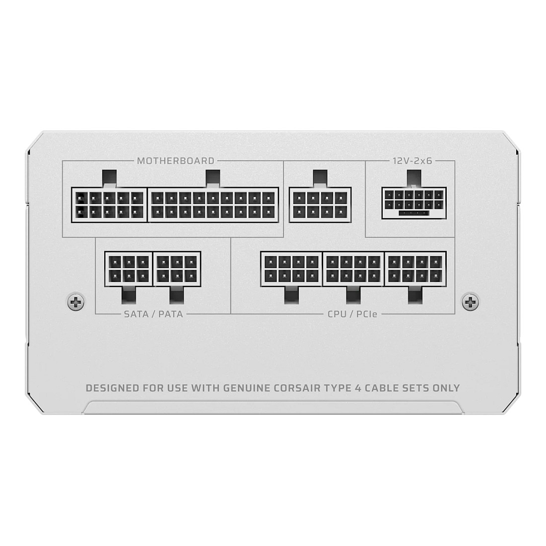 1000W Corsair RM1000e White Netzteil 80+ Gold ATX3.1 PCie5.1 (modular) 120mm