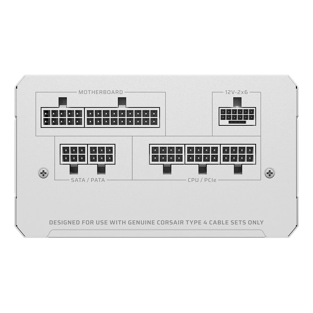 850W Corsair RM850e White Netzteil 80+ Gold ATX3.1 PCie5.1 (modular) 120mm