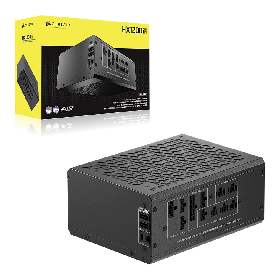 1200W Corsair Netzteil iCUE LINK HX1200i SHIFT Modular 1200W