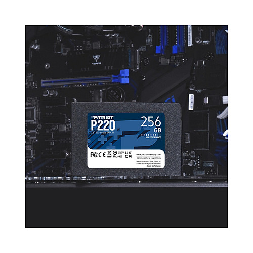 2,5" 256GB Patriot P220 SATA3 550/490 PS1662