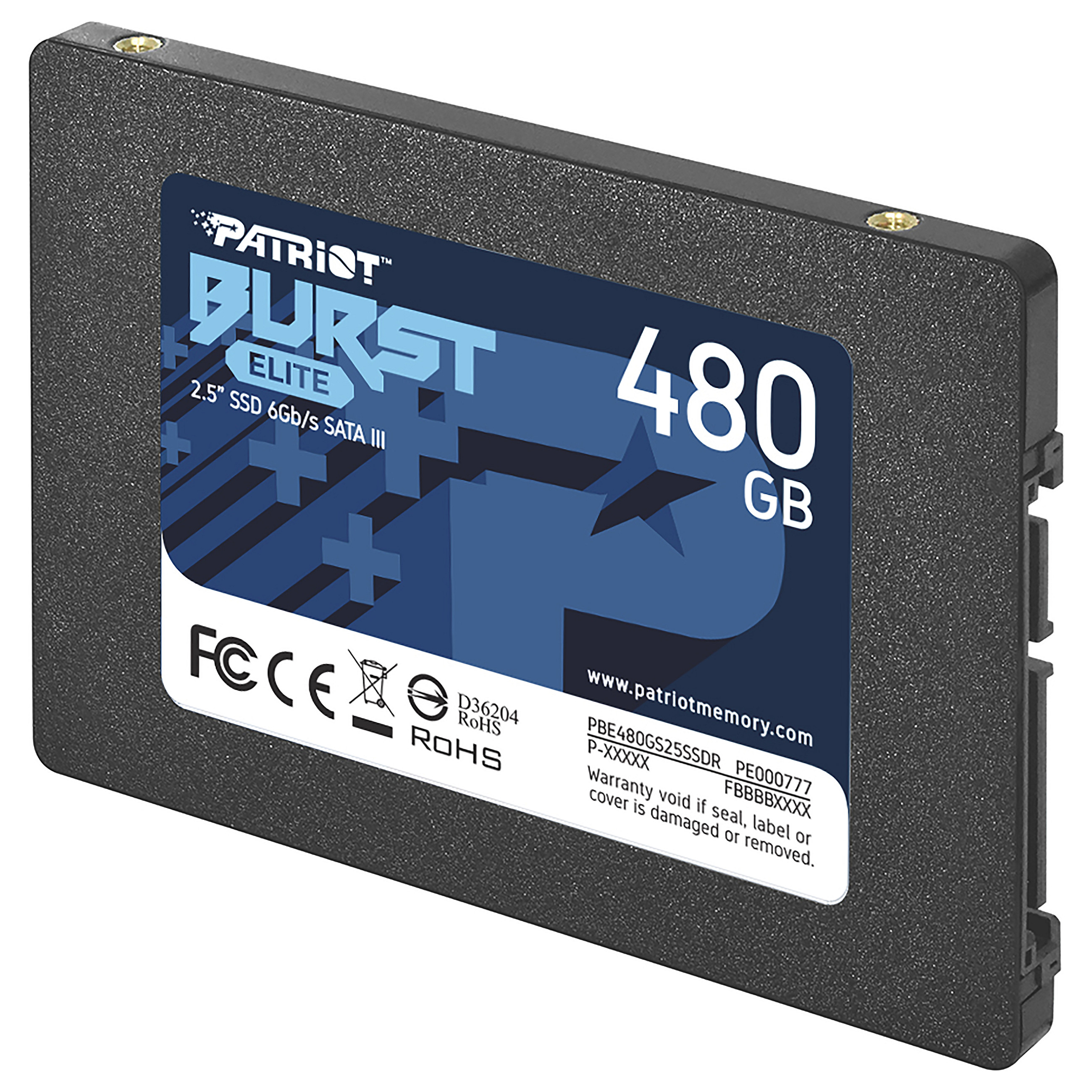 2,5" 480GB Patriot Burst Elite SATA3 450/320 PE777