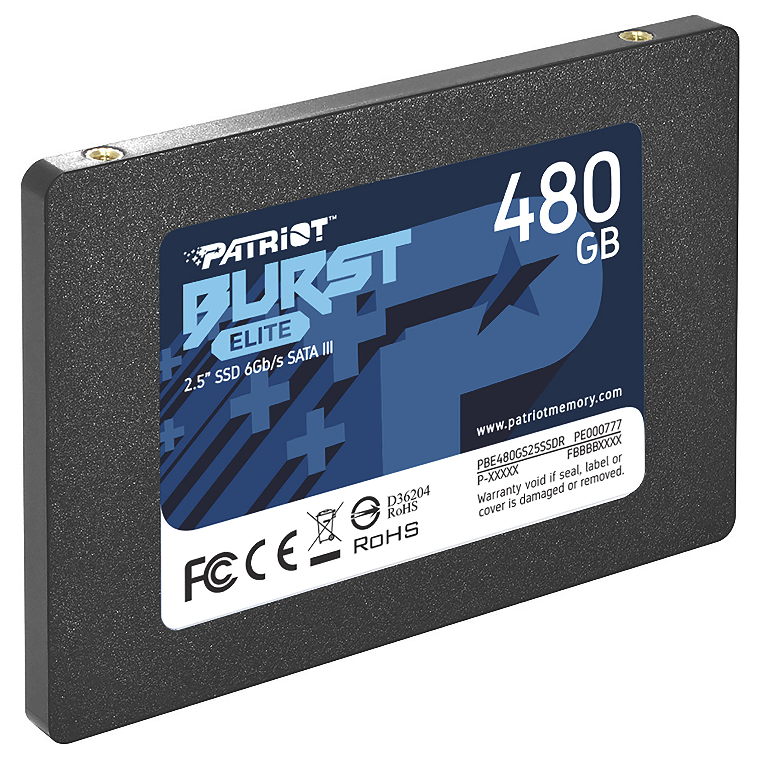 2,5" 480GB Patriot Burst Elite SATA3 450/320 PE777