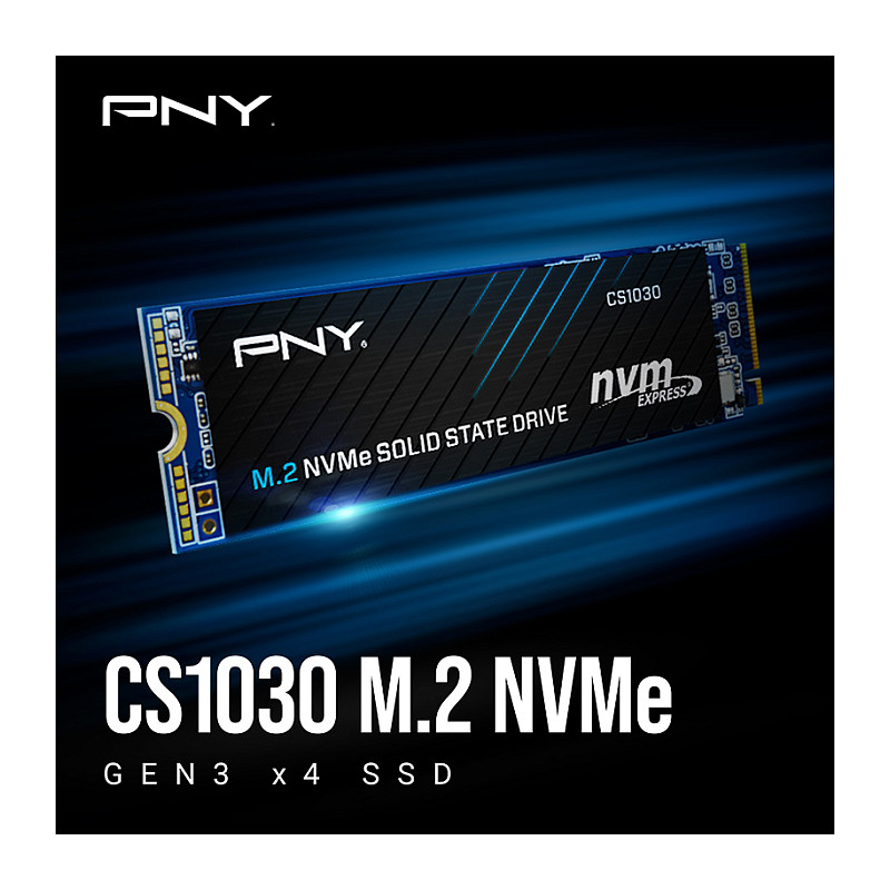M.2 2TB PNY CS1030 M280CS1030-2TB-RB 0,132 DWPD 2280 PCIe 3.0 x4 (NVMe) SSD