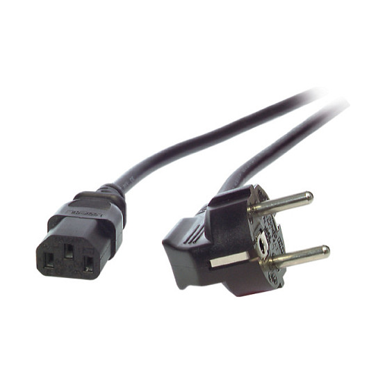 EFB Electronics EFB Electronics - Power cable - CEE 7/7 (S) angled to IEC 60320 C13 straight