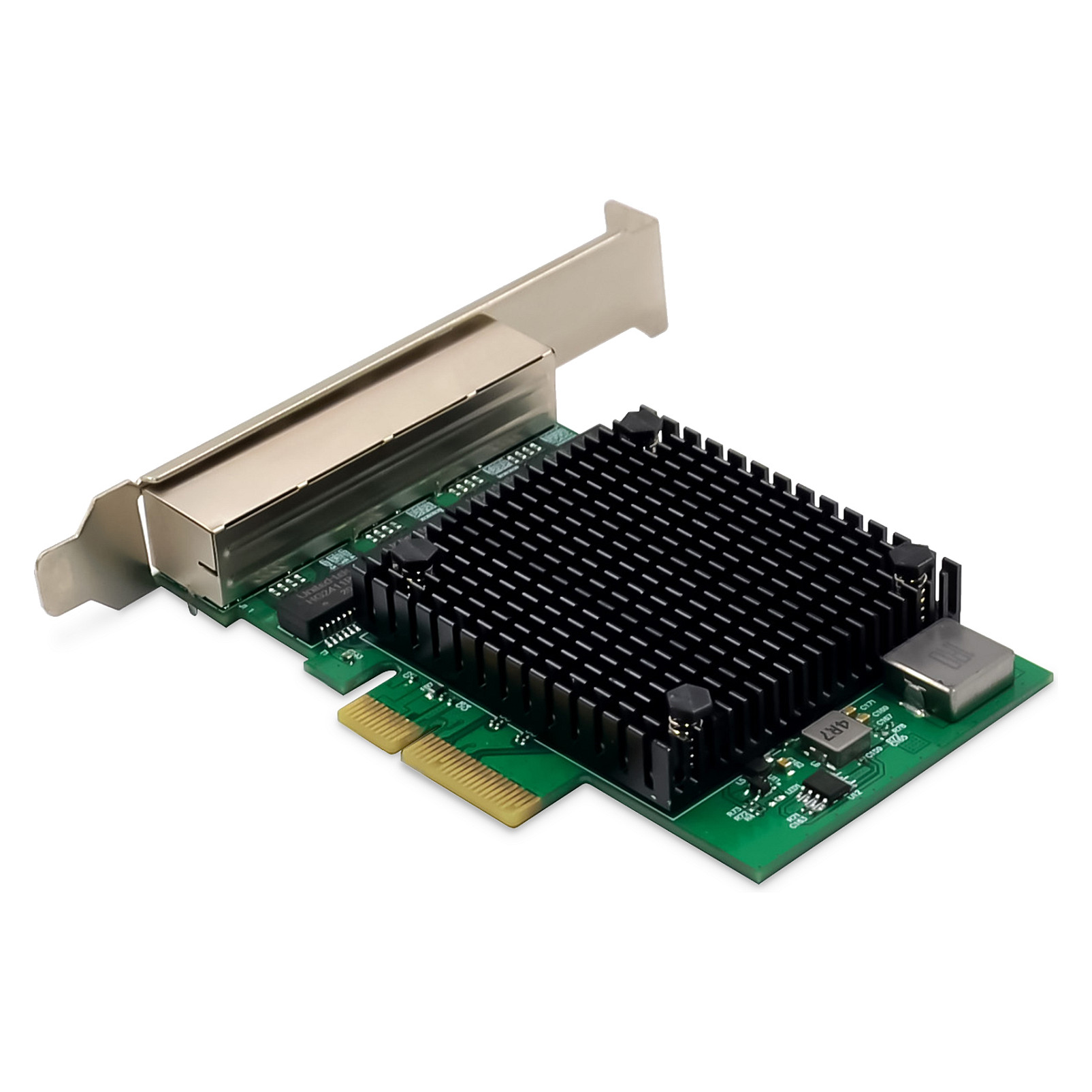 DIGITUS Netzwerkkarte 4Port RJ45 RTL8125B 2,5GBits ServerNIC