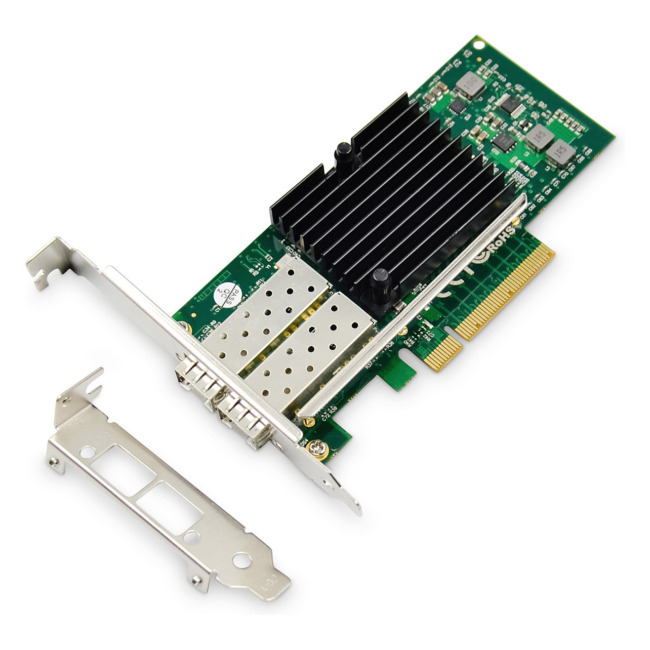 DIGITUS Netzwerkkarte SFP 2 Port 10G PCIe INTEL JL82599ES