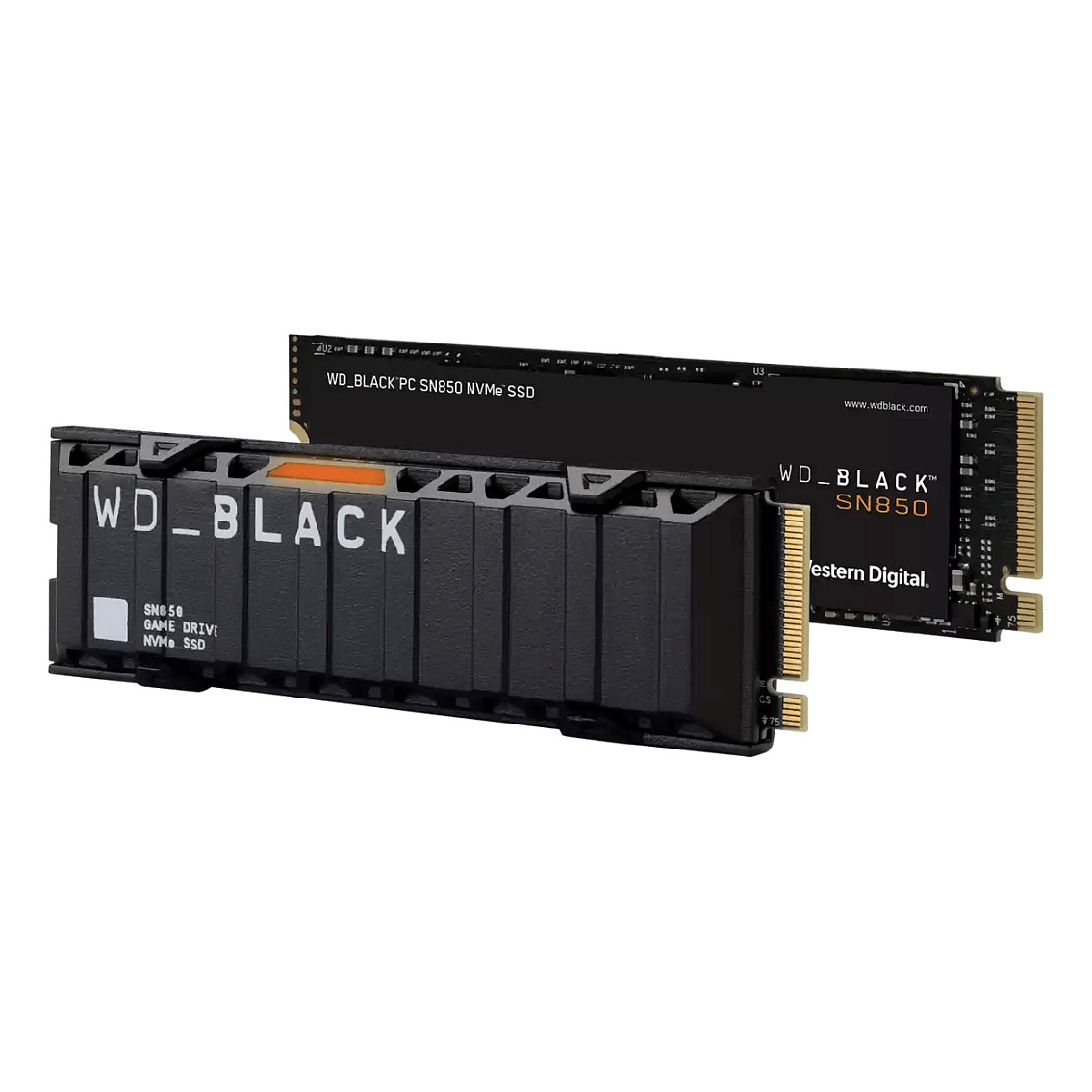 M.2 1TB WD Black SN850 NVMe with Heatsink PCIe Gen4