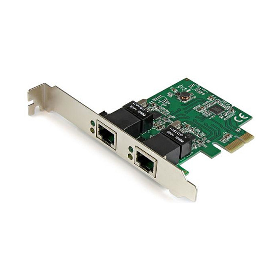 StarTech Netzwerkkarte Dual-Port RJ-45 Gbit FH/LP PCIe 2.0 ST1000SPEXD4