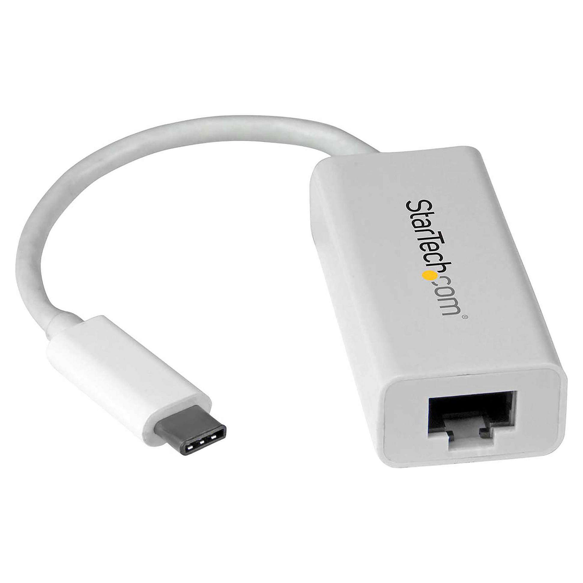 StarTech US1GC30W USB 3.0 Type C to Gigabit Ethernet Adapter White
