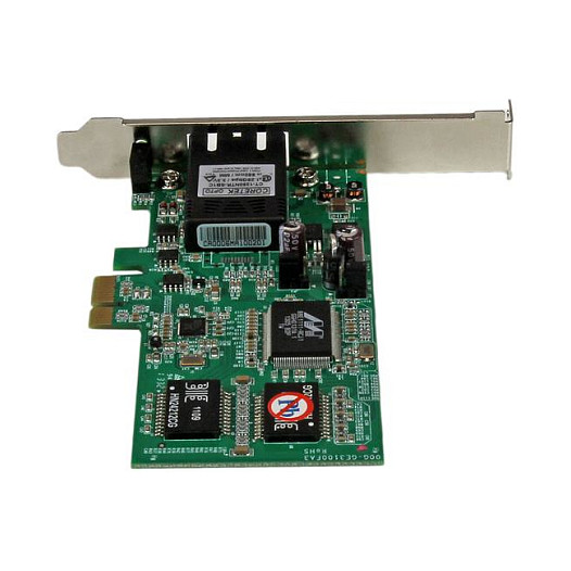 StarTech LWL / Glasfaser PCI Express Gigabit Netzwerkkarte - SC Fibre Channel Multimode NIC - 550m - PCIe GbE Fiber Network Card