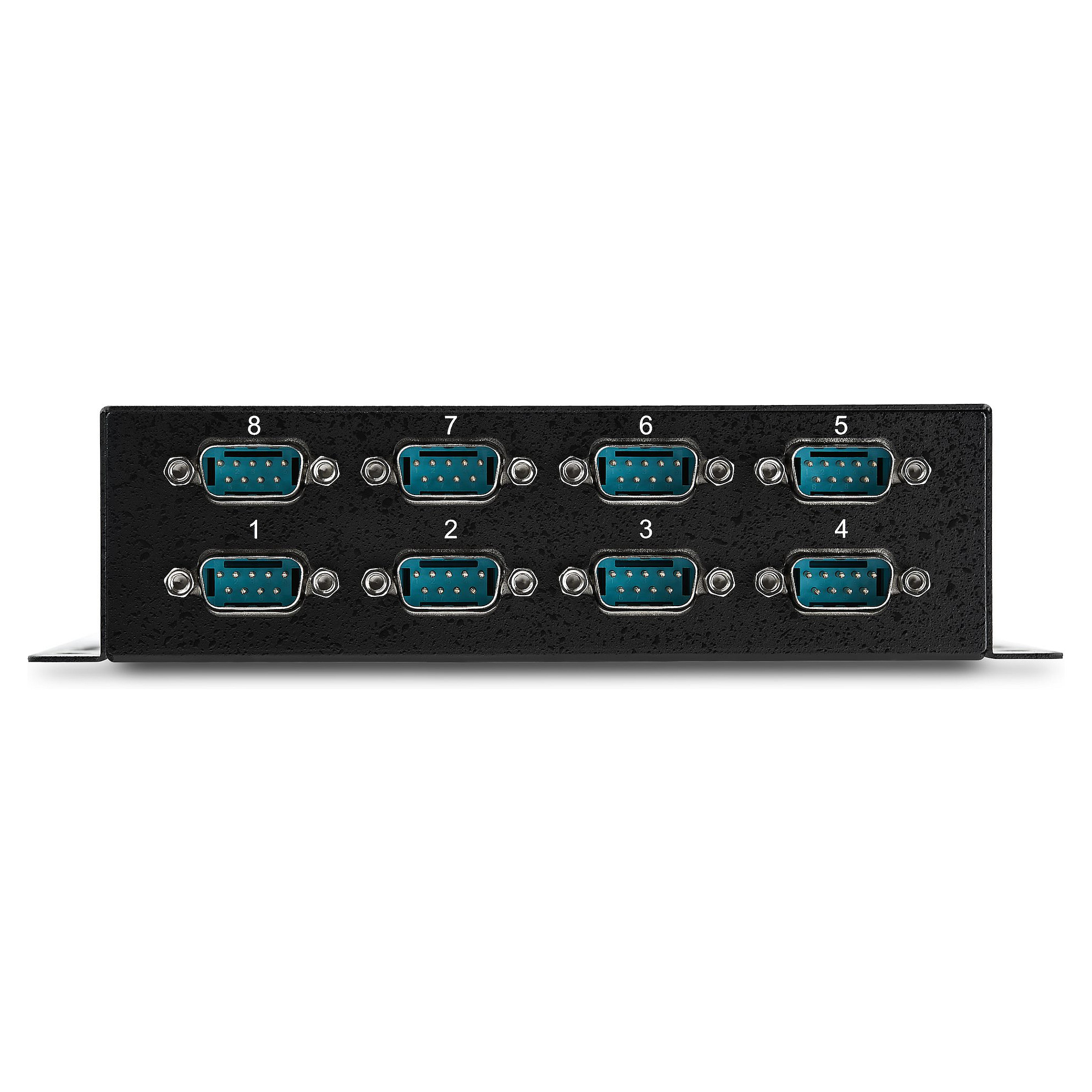 StarTech 8 Port USB auf Seriell RS-232 Adapter Hub - DIN-Schienen und Wandmontage fhig - USB zu RS232 DB9 Konverter