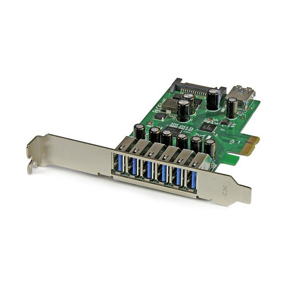StarTech 7 Port PCI Express SuperSpeed USB 3.0 Card Adapter