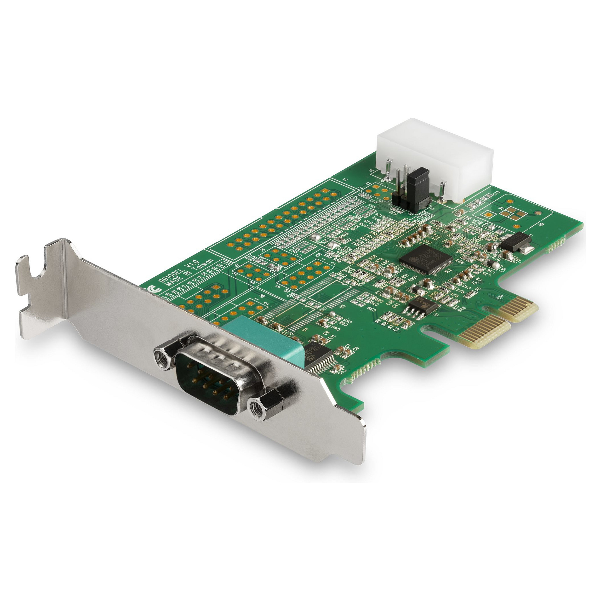 StarTech 1 Port Serielle Schnittstellenkarte PCIe mit 16950 UART - Serial Adapter - 921,4 Kbps - Windows und Linux
