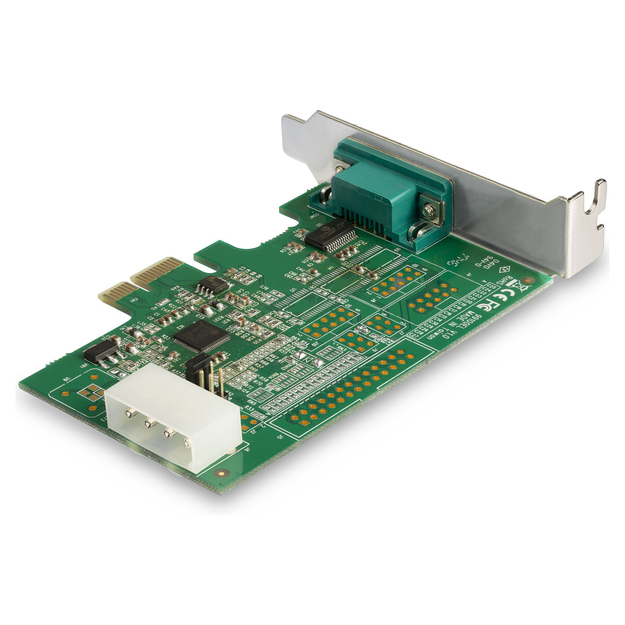 StarTech 1 Port Serielle Schnittstellenkarte PCIe mit 16950 UART - Serial Adapter - 921,4 Kbps - Windows und Linux