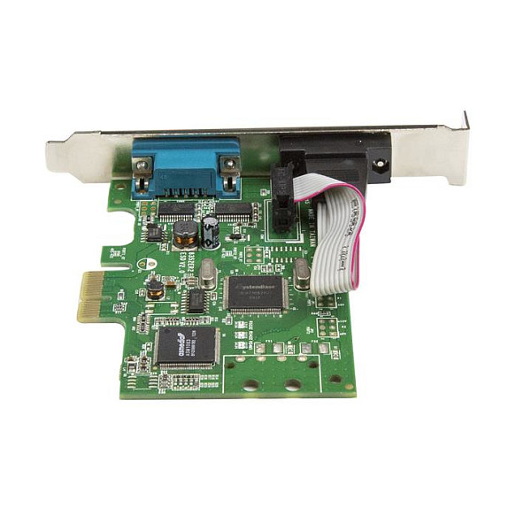 2 Port PCI Express Seriell Karte mit 16C1050 UART - RS232 - PCIe Seriell mit Dual Channel 16C1050 UART