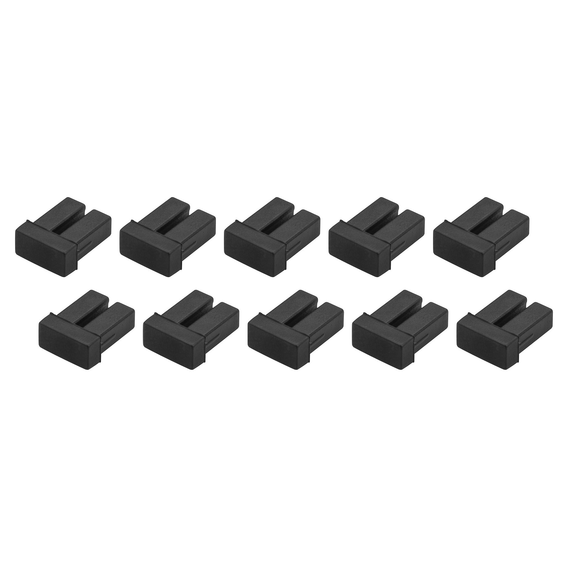 Fiber Optic Dust Caps - 10 Pack - for LC Ports - SFP Dust Cover - SFP Dust Cap - SFP Port Cover
